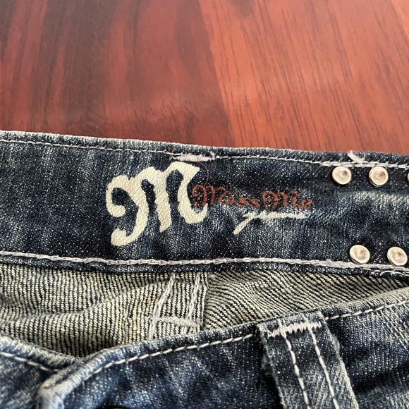 Miss Me Blue Jeans Cowhide - Picture 8 of 13